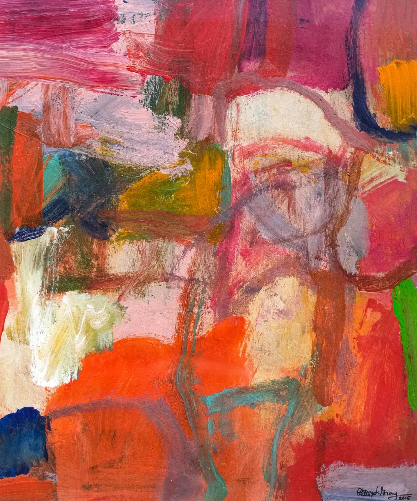 Peter Gray, Untitled, acrylic on canvas.