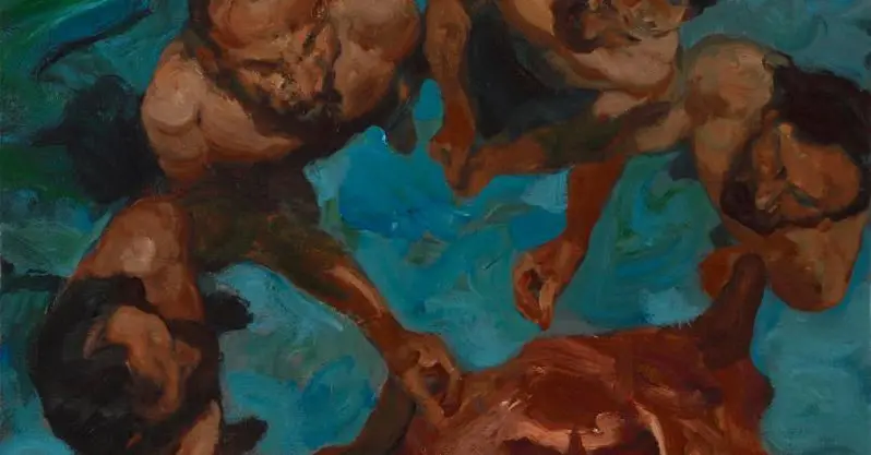 Serwan Baran: Acrylic on canvas.