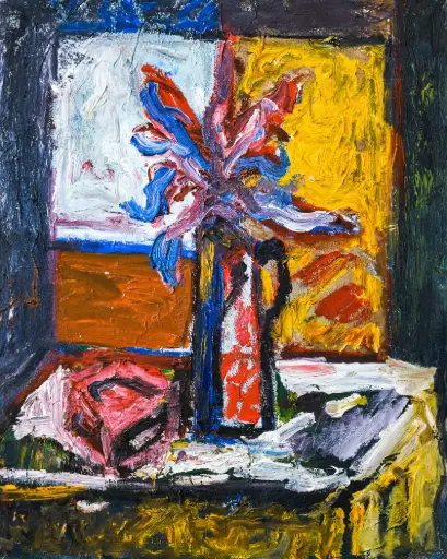 Heba Sweiss, Untitled, oil on canvas, 30 × 40 cm