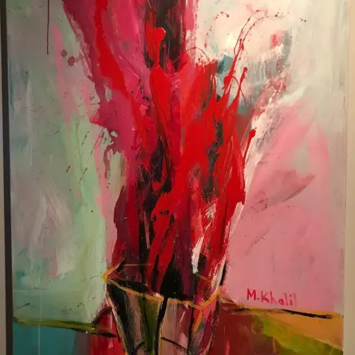 Muhammad Khalil: Acrylic on canvas 70X100cm